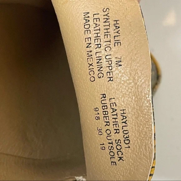 Steven by Steve Madden Haylie snake print pointed toe loafers size 8 and… - Picture 11 of 12